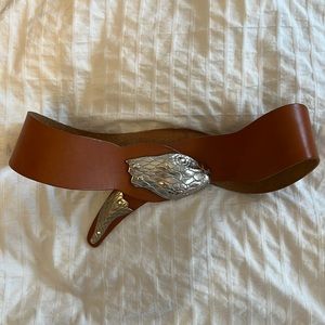 MOVING SALE! Vintage snake leather belt
